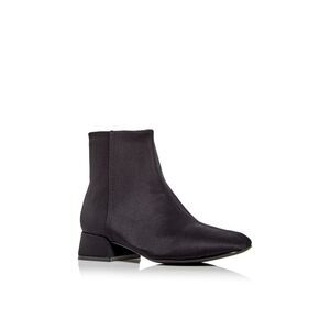 JEFFEREY CAMPBELL Womens Black Padded Katlyn Square Toe Block Heel Booties 6 M